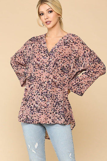 Animal Print Shirt