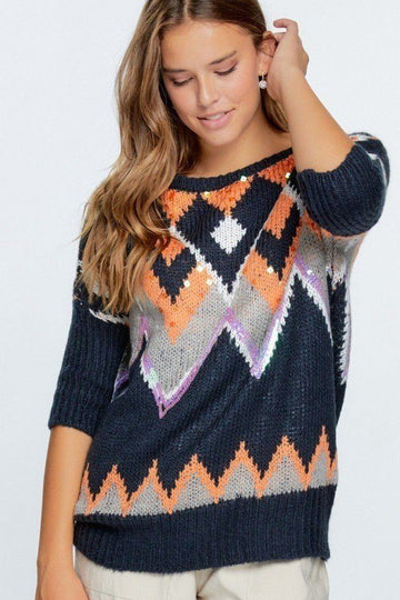 Aztec Pattern Sweater