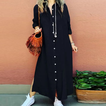 Office Lady Shirt Dress