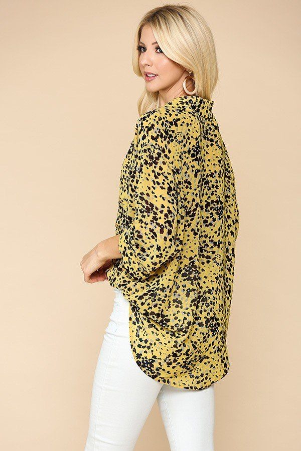 Animal Print Shirt