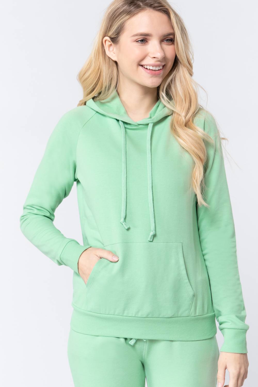 Melon Green Pullover Hoodie