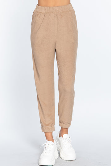 Terry Towelling Jogger Pants