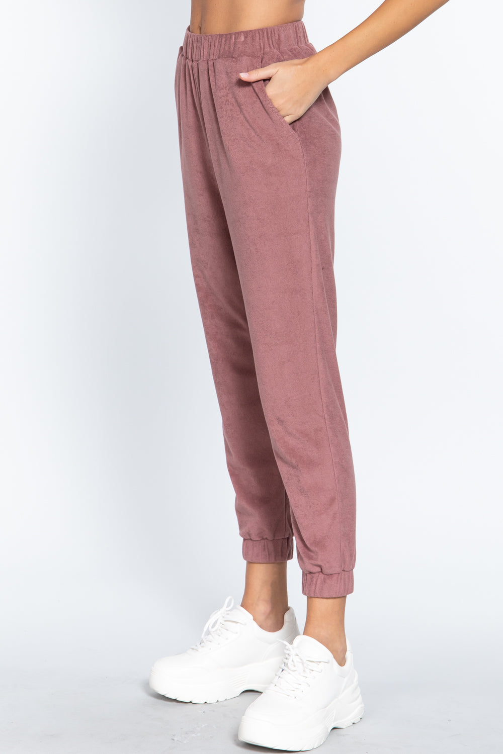 Terry Towelling Jogger Pants