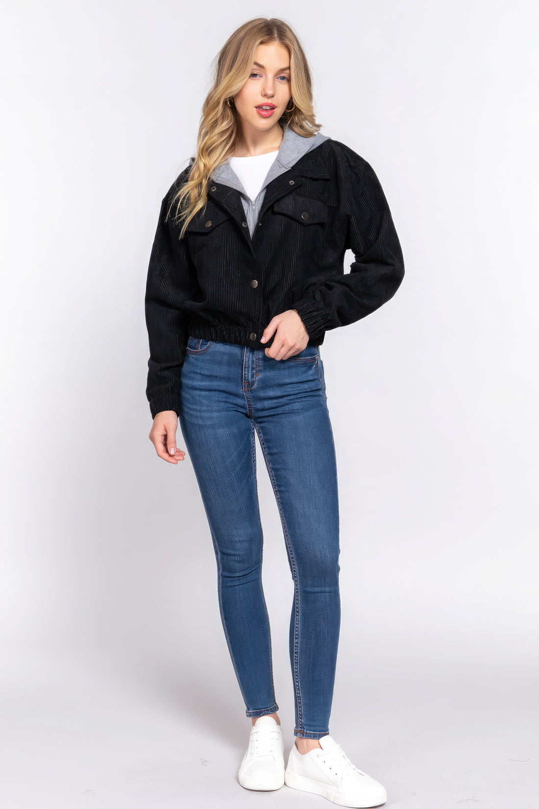 Black Hoodie Jacket