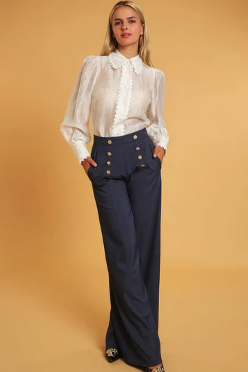 High Waist Dressy Pants