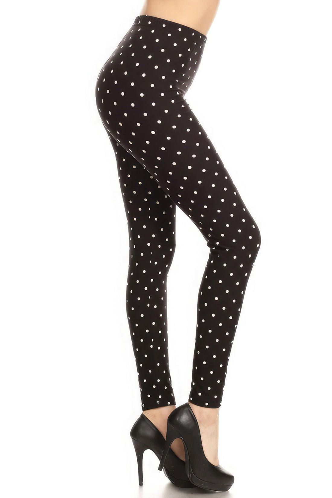 Polka Dots High Waist Leggings