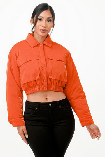 Puffer Bomber Jacket