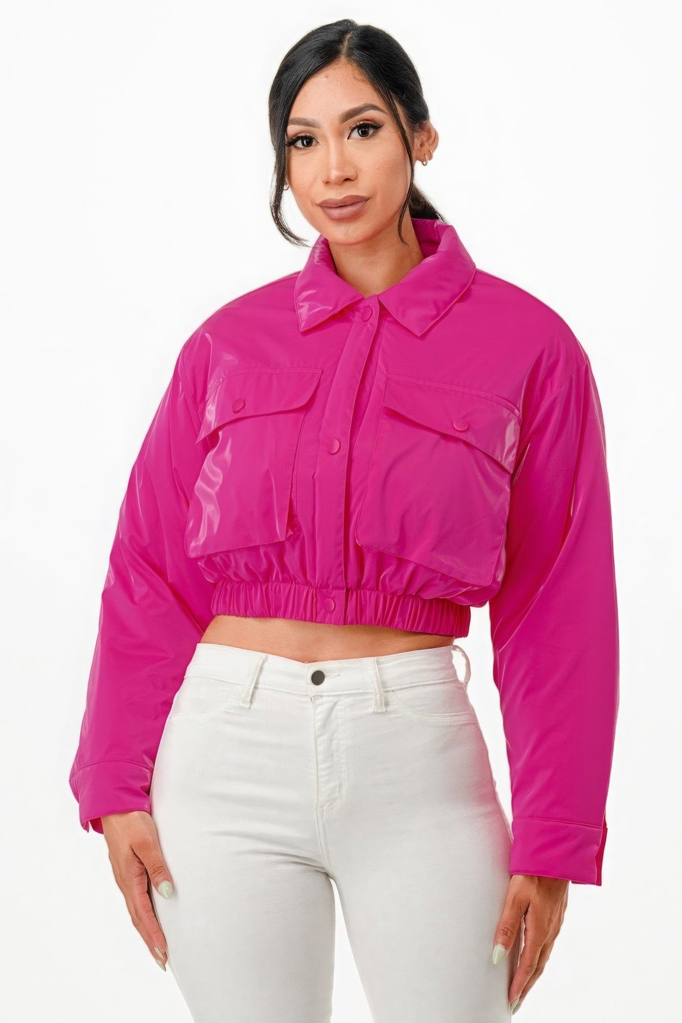 Puffer Bomber Jacket