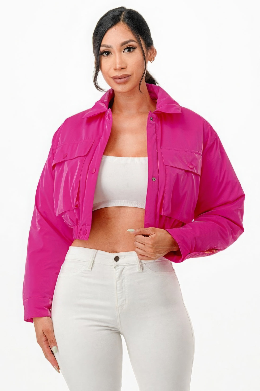 Puffer Bomber Jacket