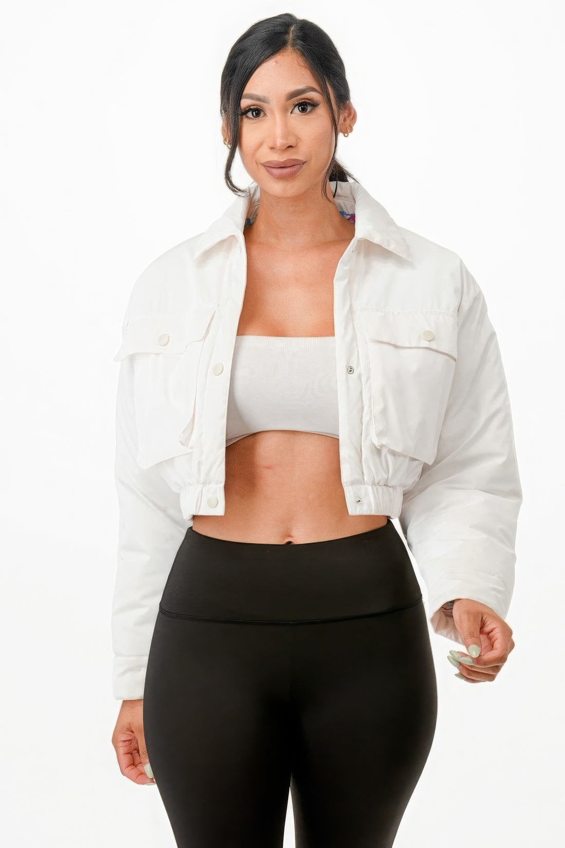 Puffer Bomber Jacket