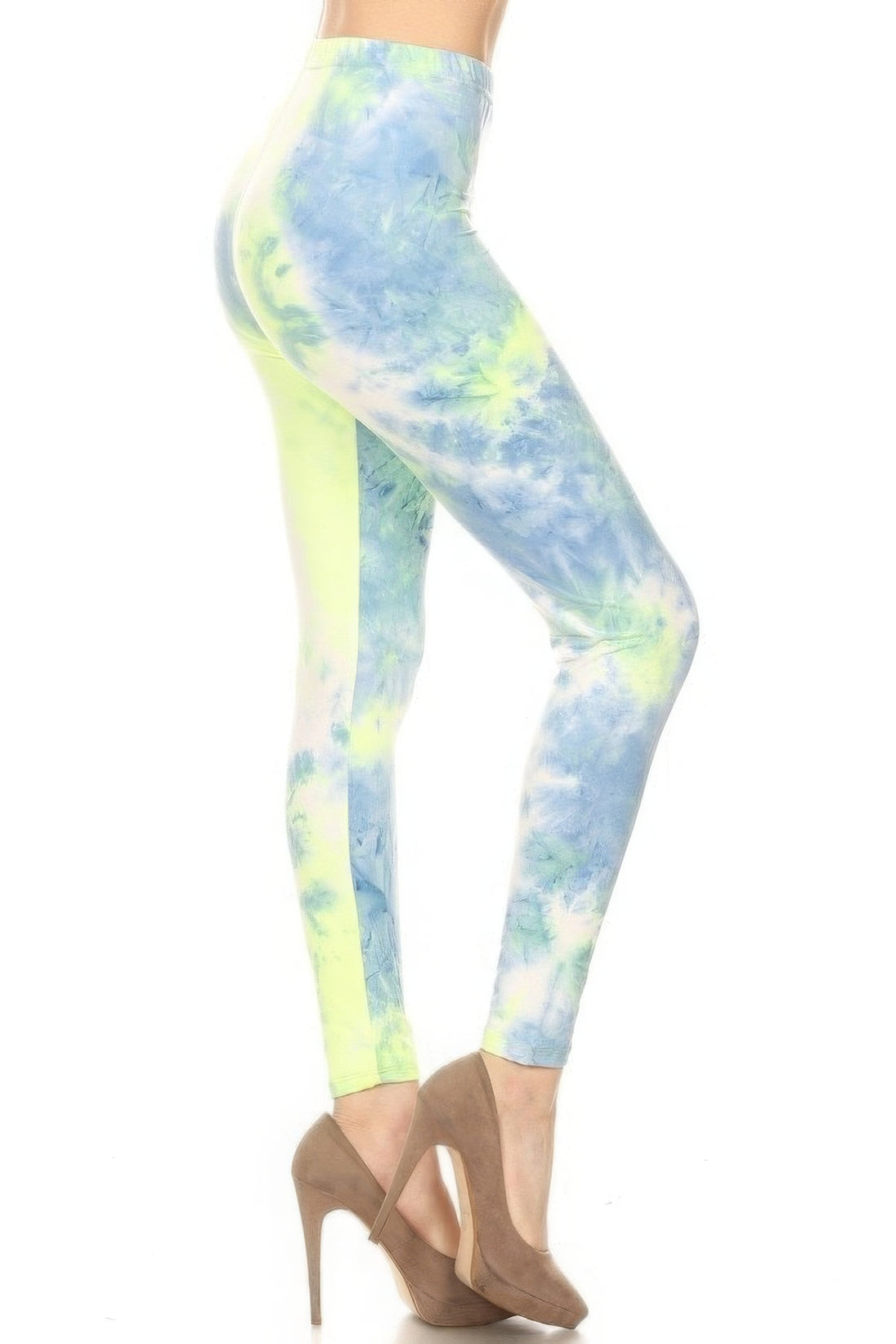 Tie Dye Print High Waist Leggings