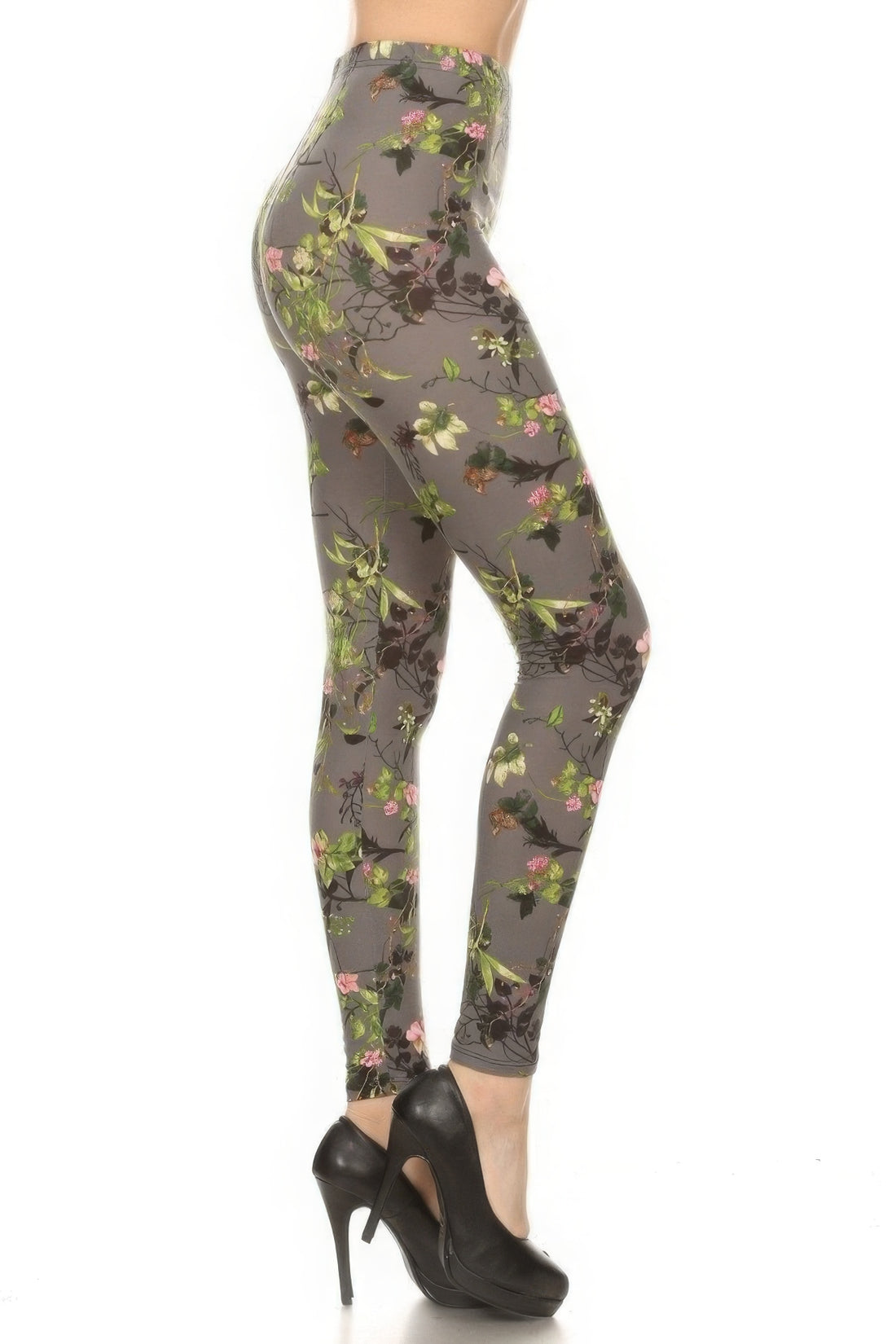 Floral Print High Waist Leggings