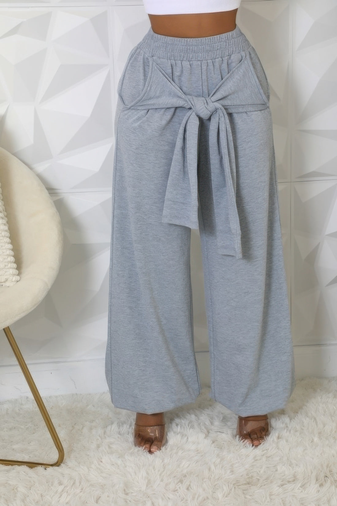 High-waist Stretch Pants