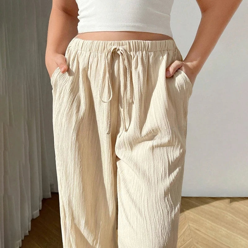 High Waisted Palazzo Pants