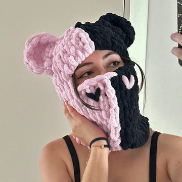 Ski Full Face Windproof Hat