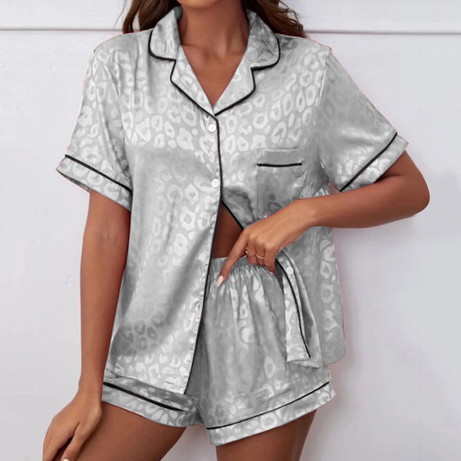 2 Piece Imitation Silk Set