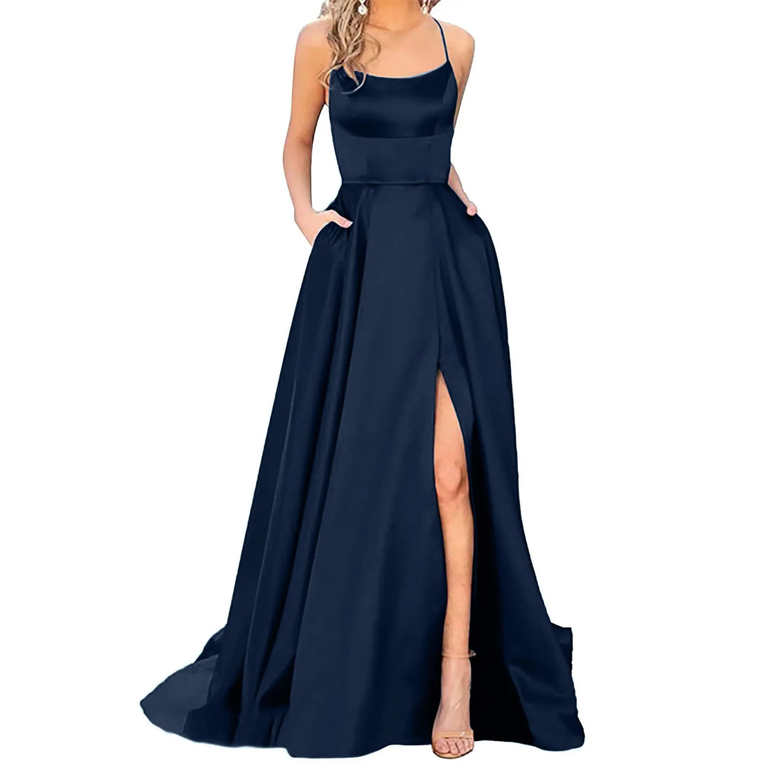 Spaghetti Strap Gown